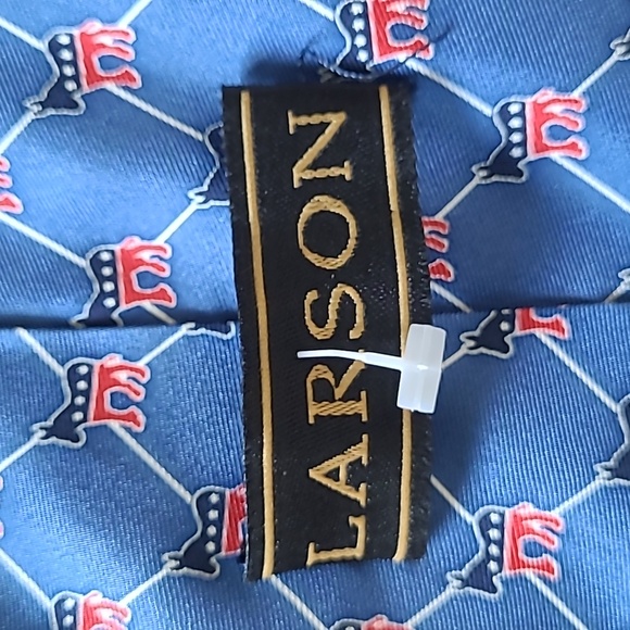 Vintage Y2K 100% Silk Democratic Democrat Political Party Donkey Tie Necktie 60" - Picture 17 of 17